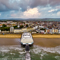 Buy canvas prints of Sandown Pier Isle Of Wight by Wight Landscapes