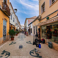 Buy canvas prints of Loule shopping by Wight Landscapes