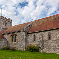 Buy canvas prints of St Andrews Church by Wight Landscapes