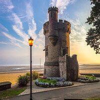 Buy canvas prints of Dawn At Appley Tower by Wight Landscapes