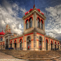 Buy canvas prints of Loule Market by Wight Landscapes