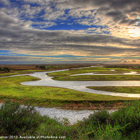 Buy canvas prints of Ludo Nature Reserve by Wight Landscapes