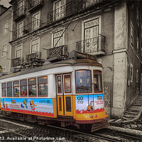 Buy canvas prints of Carris Tram 574 Lisbon by Wight Landscapes