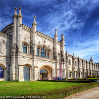 Buy canvas prints of Monastery dos Jeronimos Lisbon by Wight Landscapes