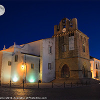 Buy canvas prints of SE Cathedral at Night by Wight Landscapes
