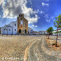 Buy canvas prints of Faro 360 Panorama by Wight Landscapes