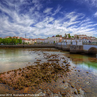 Buy canvas prints of Tavira Rio Galao by Wight Landscapes