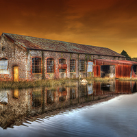 Buy canvas prints of Waterworld by Wight Landscapes