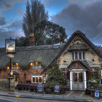 Buy canvas prints of The Crab Inn Shanklin by Wight Landscapes
