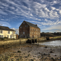 Buy canvas prints of The Old Millhouse by Wight Landscapes