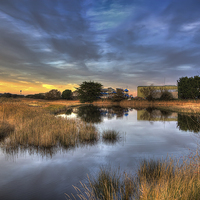 Buy canvas prints of Bembridge Lagoons by Wight Landscapes