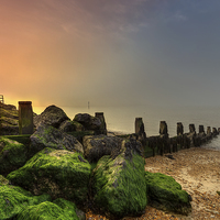 Buy canvas prints of Foggy Fishbourne IOW by Wight Landscapes