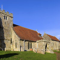 Buy canvas prints of St Georges Arreton by Wight Landscapes