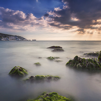 Buy canvas prints of Alum Bay and The Needles by Wight Landscapes