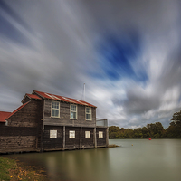Buy canvas prints of Newport Rowing Clubhouse by Wight Landscapes