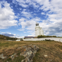 Buy canvas prints of St Catherines Lighthouse by Wight Landscapes