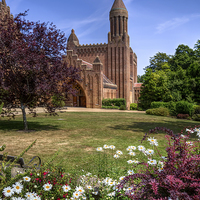 Buy canvas prints of Quarr Abbey by Wight Landscapes