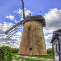 Buy canvas prints of Bembridge Windmill #4 by Wight Landscapes