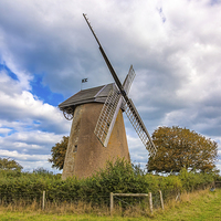 Buy canvas prints of Bembridge Windmill #2 by Wight Landscapes