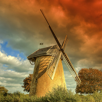Buy canvas prints of Bembridge Windmill #3 by Wight Landscapes