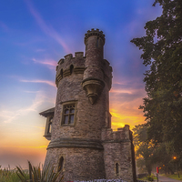 Buy canvas prints of Dawn At Appley Tower by Wight Landscapes