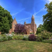 Buy canvas prints of Quarr Abbey #3 by Wight Landscapes