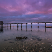 Buy canvas prints of Dawn At The Lifeboat by Wight Landscapes
