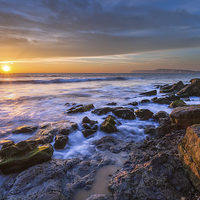 Buy canvas prints of Hanover Point Sunset #2 by Wight Landscapes