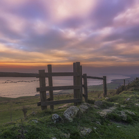 Buy canvas prints of The Kissing Gate by Wight Landscapes