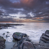 Buy canvas prints of Little Stairs Point by Wight Landscapes