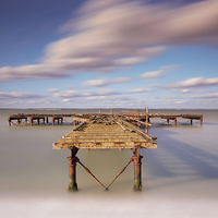 Buy canvas prints of When Time Stood Still  by Wight Landscapes
