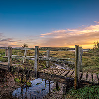 Buy canvas prints of St Helens Duver Sunset by Wight Landscapes