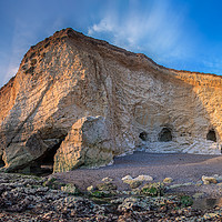 Buy canvas prints of Freshwater Bay Panorama by Wight Landscapes