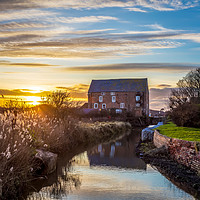 Buy canvas prints of Yarmouth Tidal Millhouse by Wight Landscapes