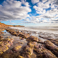 Buy canvas prints of Brook Bay Beach by Wight Landscapes