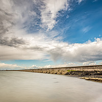 Buy canvas prints of Cowes Breakwater Isle Of Wight by Wight Landscapes