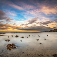 Buy canvas prints of Woodside Sunset by Wight Landscapes