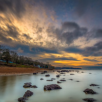 Buy canvas prints of Woodside Bay Retreat by Wight Landscapes