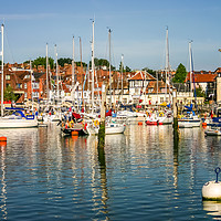 Buy canvas prints of Town Quay Lymington by Wight Landscapes