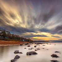 Buy canvas prints of Woodside Bay Retreat Isle Of Wight by Wight Landscapes
