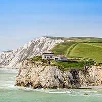 Buy canvas prints of Fort Redoubt - Freshwater by Wight Landscapes