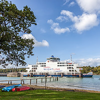 Buy canvas prints of Fishbourne Ferry by Wight Landscapes