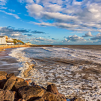 Buy canvas prints of Ventnor Beach by Wight Landscapes