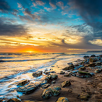 Buy canvas prints of Hanover Point Sunset by Wight Landscapes