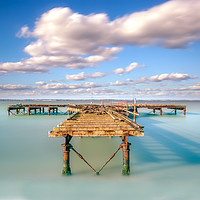 Buy canvas prints of Victoria Pier by Wight Landscapes