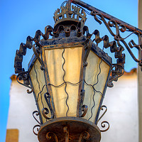 Buy canvas prints of Street Lamp Detail by Wight Landscapes