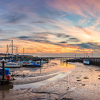 Buy canvas prints of Ryde Harbour Panorama by Wight Landscapes