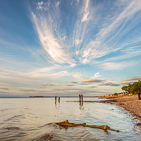 Buy canvas prints of Western Beach Ryde by Wight Landscapes
