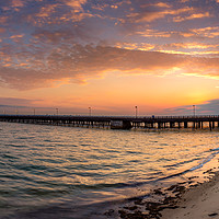 Buy canvas prints of Ryde Pier Panorama by Wight Landscapes
