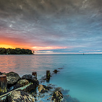 Buy canvas prints of Fishbourne Sunset by Wight Landscapes